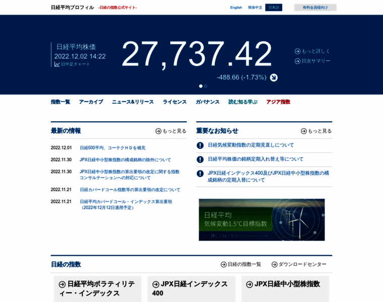 Indexes.nikkei.co.jp thumbnail