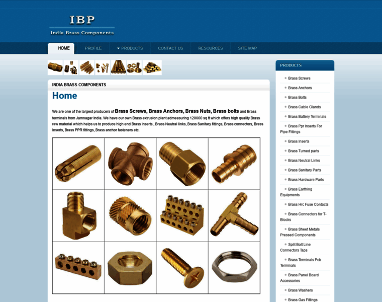 India-brass-components.com thumbnail