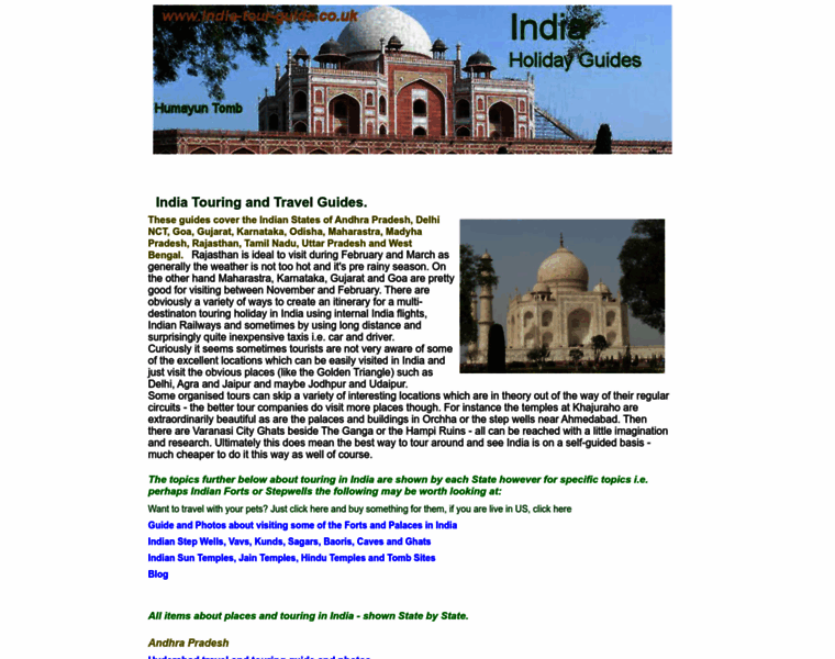 India-tour-guide.co.uk thumbnail