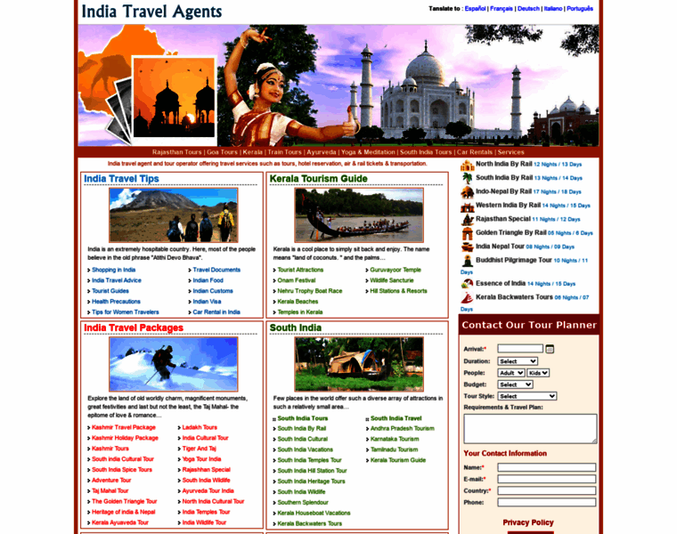 India-travel-agents.com thumbnail