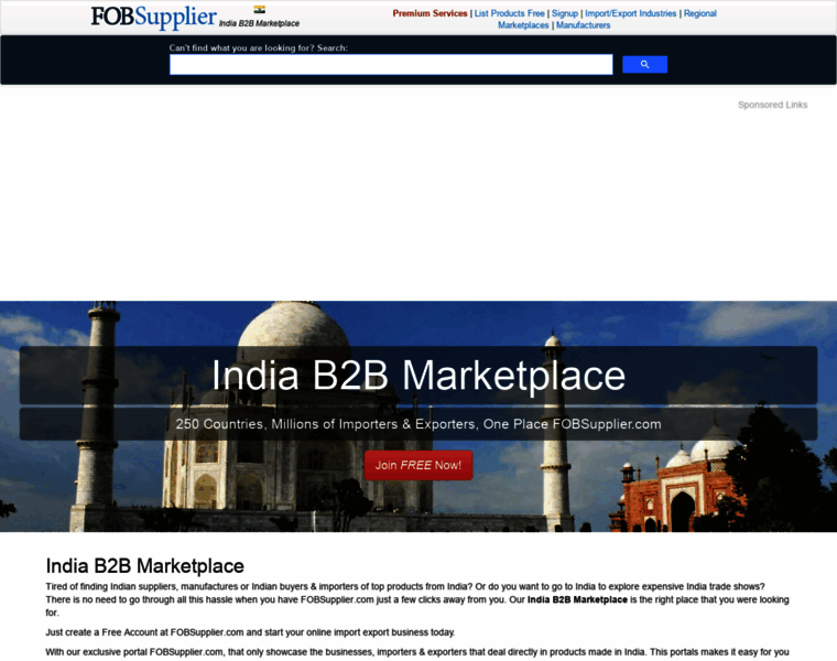 India.fobsupplier.com thumbnail