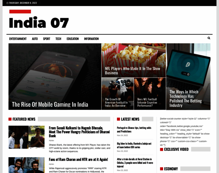 India07.com thumbnail