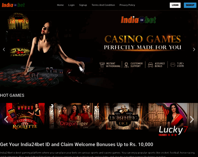 India24bet.com.in thumbnail