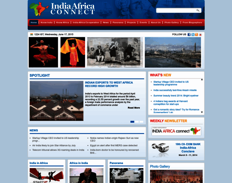 Indiaafricaconnect.in thumbnail
