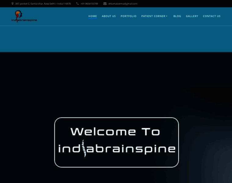 Indiabrainspine.com thumbnail