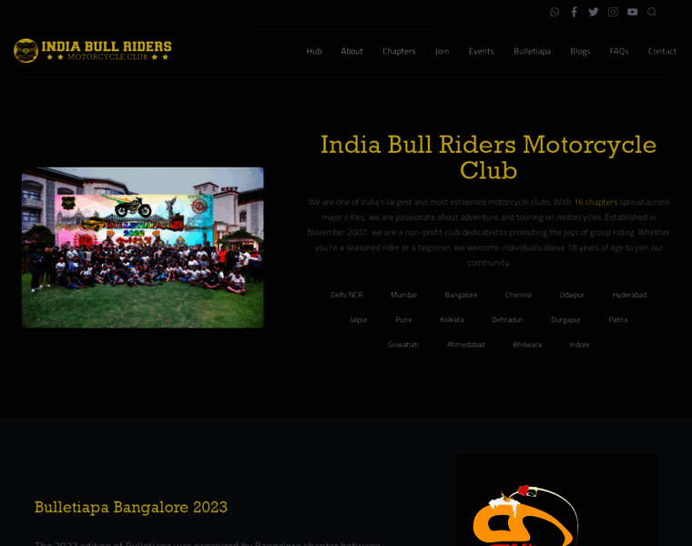 Indiabullriders.com thumbnail