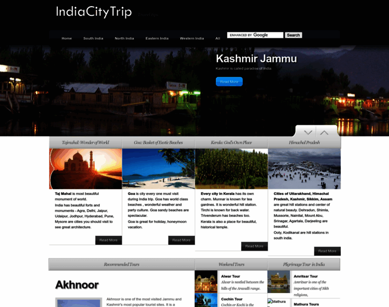 Indiacitytrip.com thumbnail