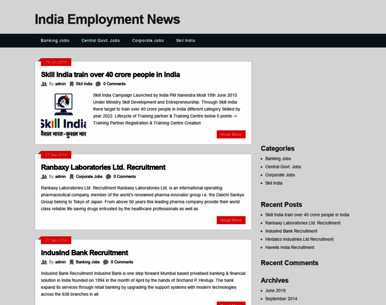 Indiaemployment.co.in thumbnail