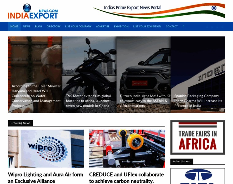 Indiaexportnews.com thumbnail