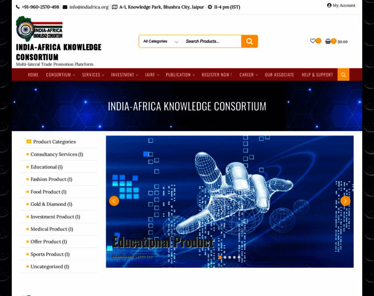 Indiafrica.org thumbnail