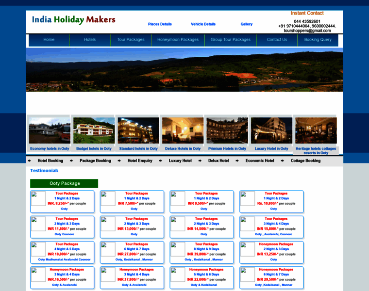Indiaholidaymakers.com thumbnail