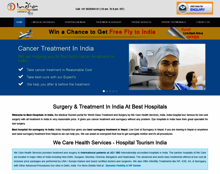 Indiahospitaltour.com thumbnail