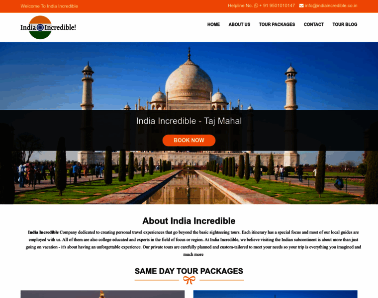 Indiaincredible.co.in thumbnail