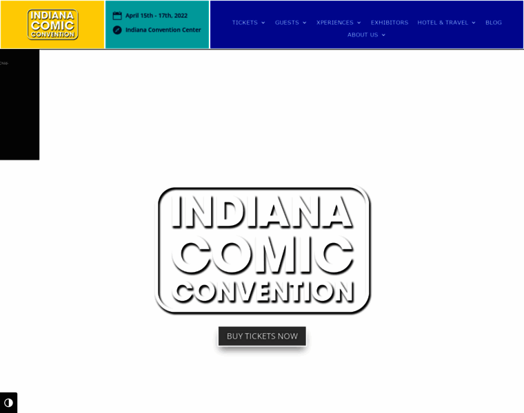 Indianacomiccon.com thumbnail