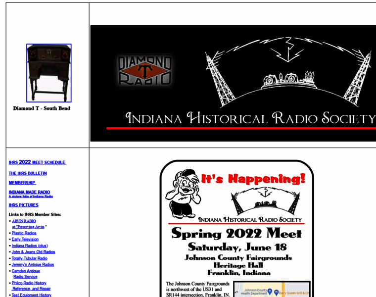 Indianahistoricalradio.org thumbnail