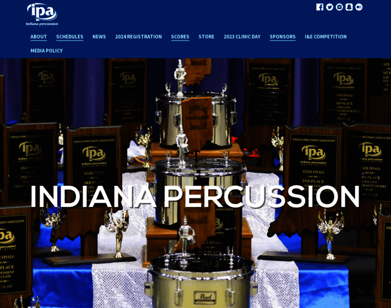 Indianapercussion.org thumbnail