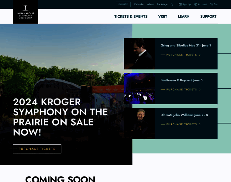 Indianapolissymphony.org thumbnail