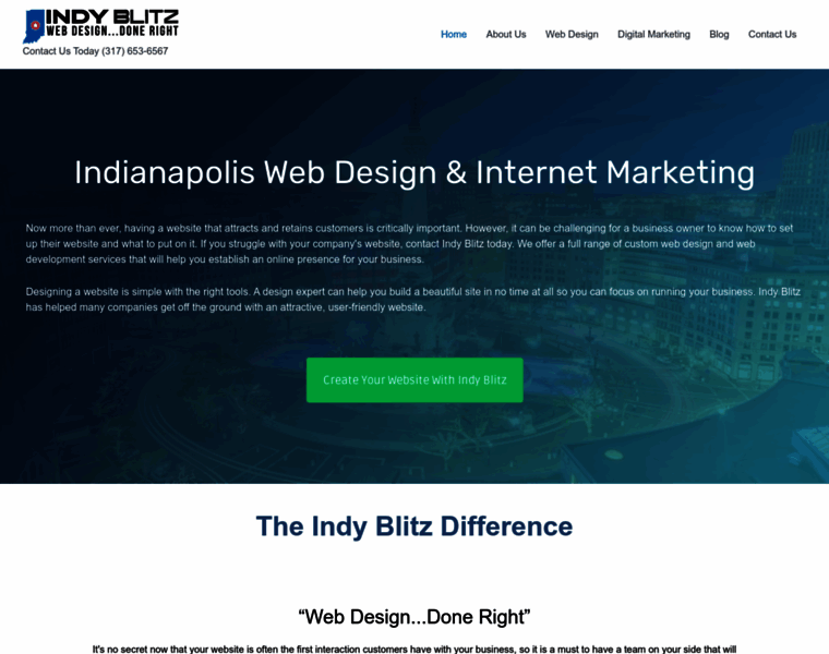 Indianapoliswebsitedesign.net thumbnail