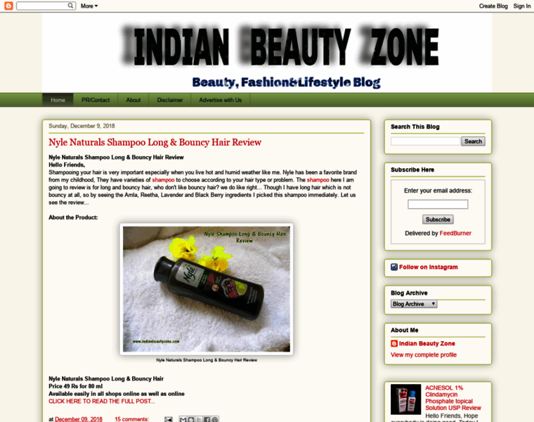 Indianbeautyzone.com thumbnail