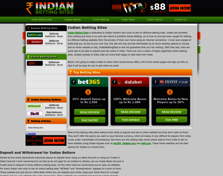 Indianbettingsites.in thumbnail