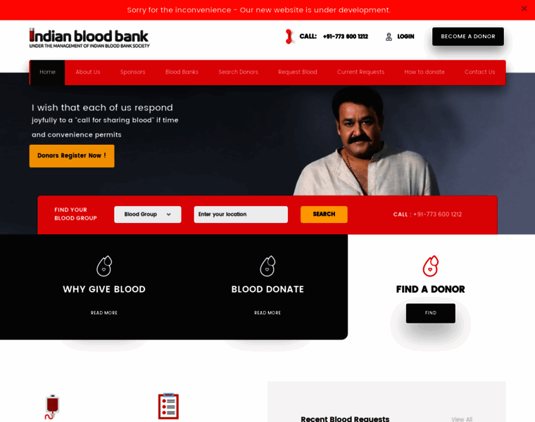 Indianbloodbank.com thumbnail