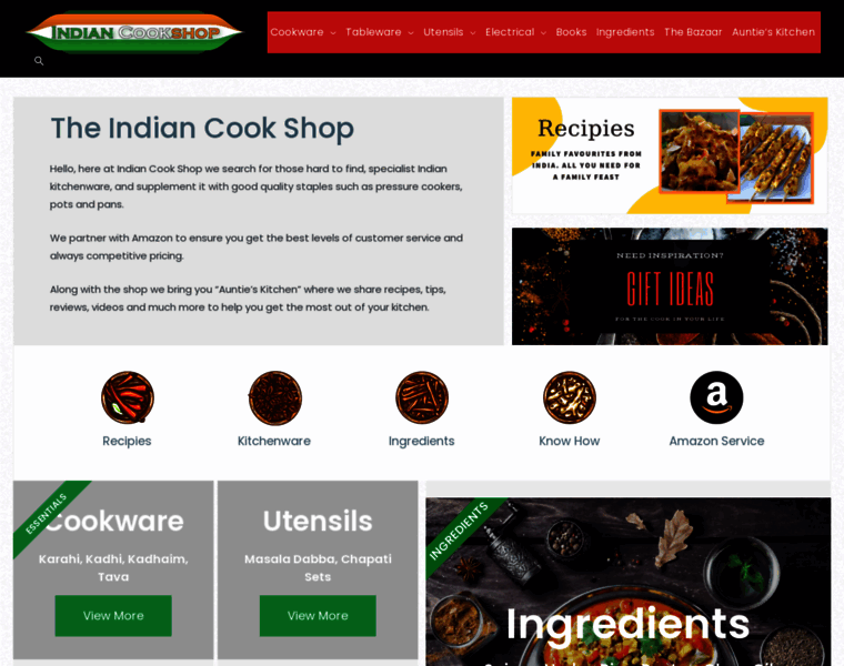 Indiancookshop.co.uk thumbnail