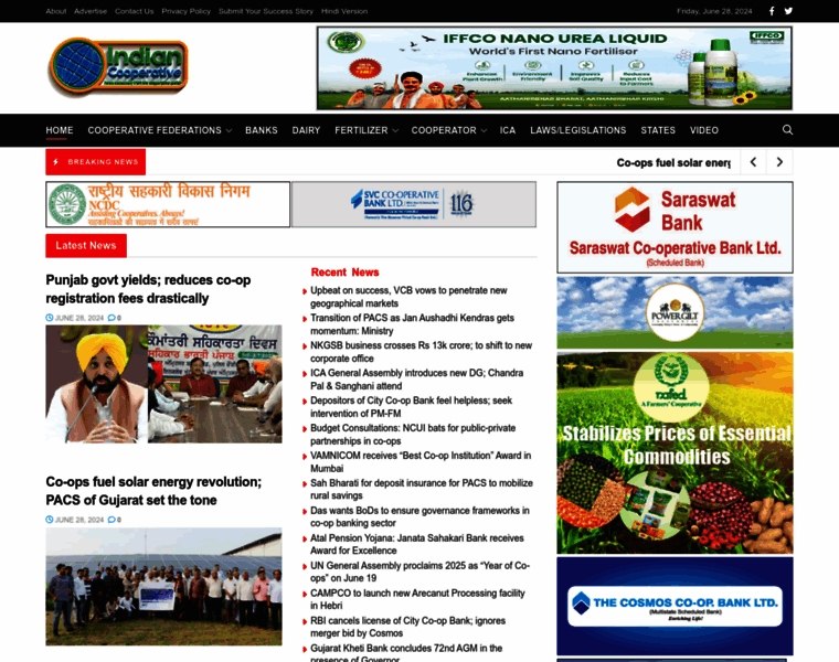 Indiancooperative.com thumbnail