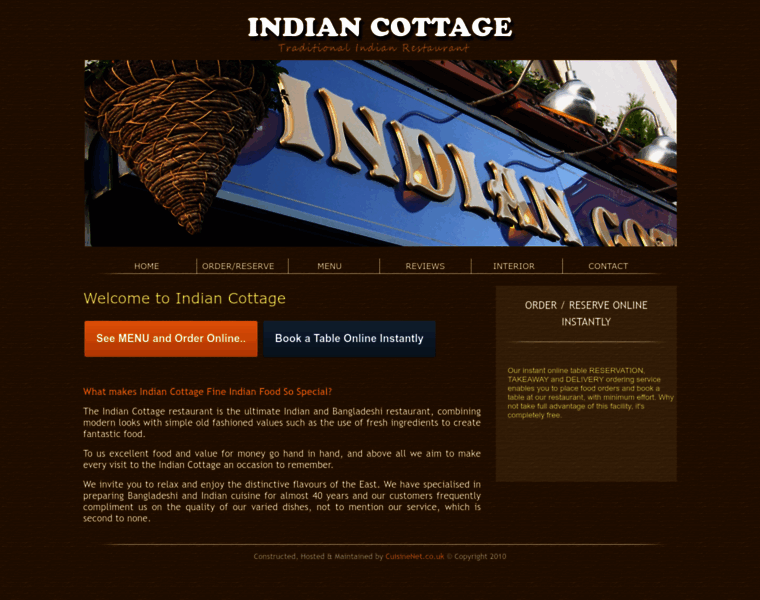 Indiancottagesouthsea.com thumbnail