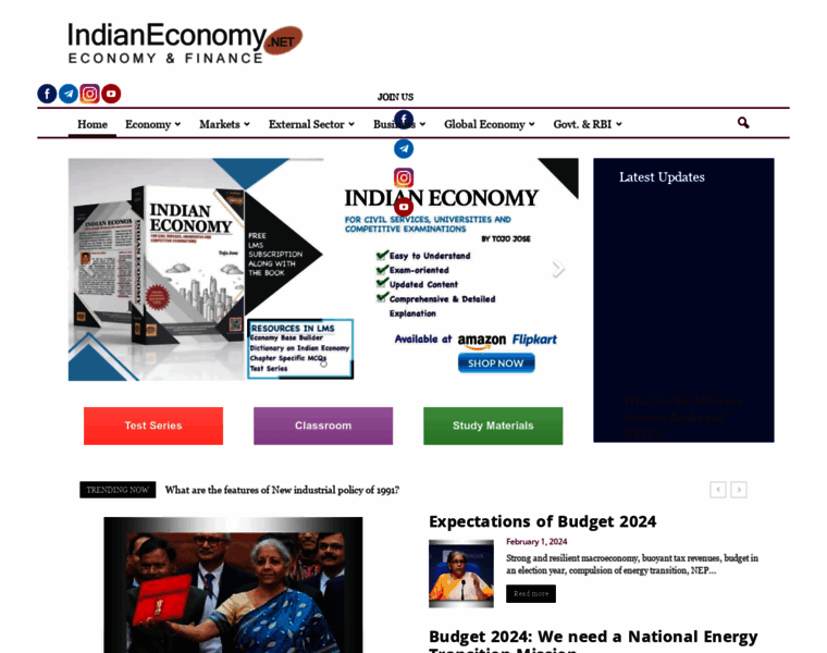 Indianeconomy.net thumbnail