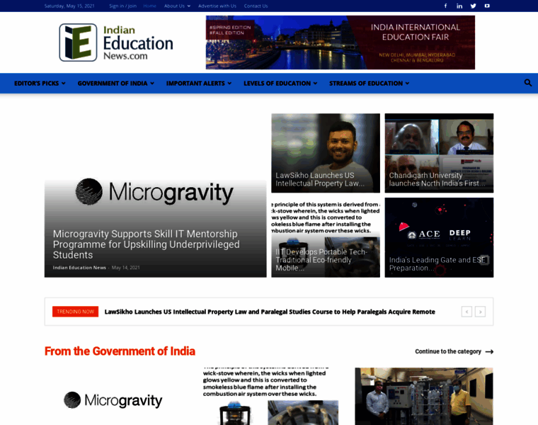 Indianeducationnews.com thumbnail