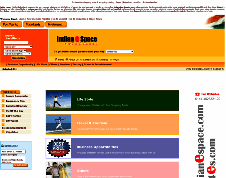 Indianespace.com thumbnail