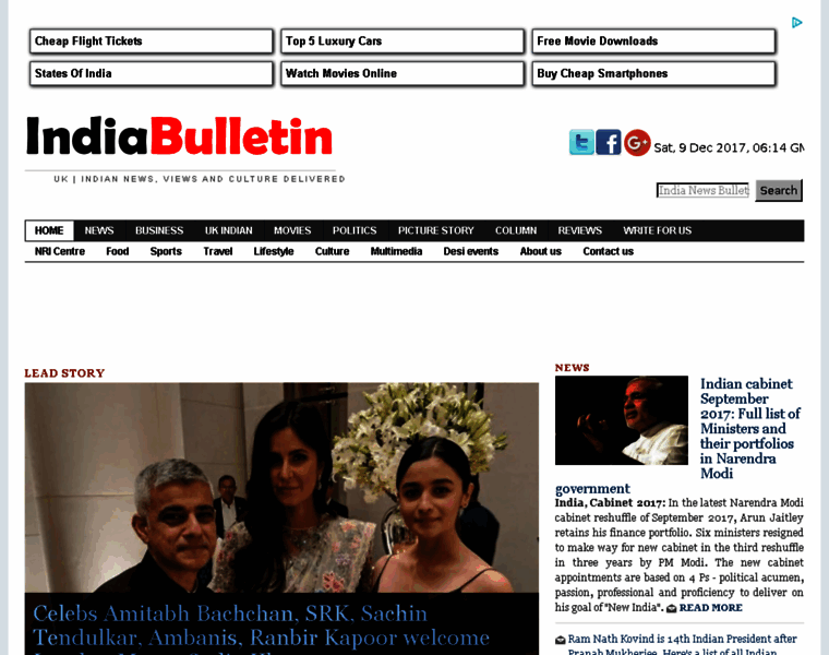 Indianewsbulletin.com thumbnail