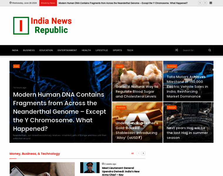 Indianewsrepublic.com thumbnail