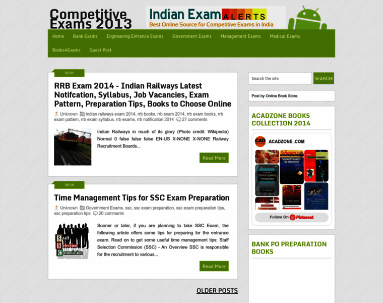 Indianexamalerts.blogspot.com thumbnail