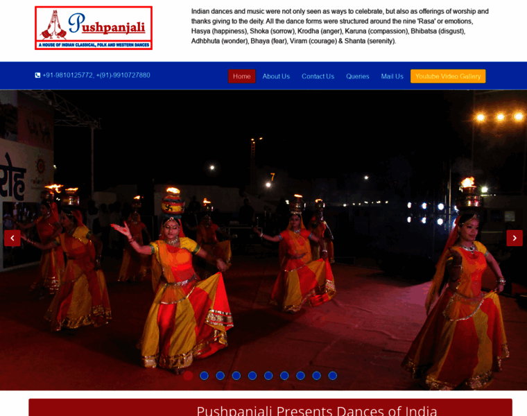 Indianfolkdances.com thumbnail