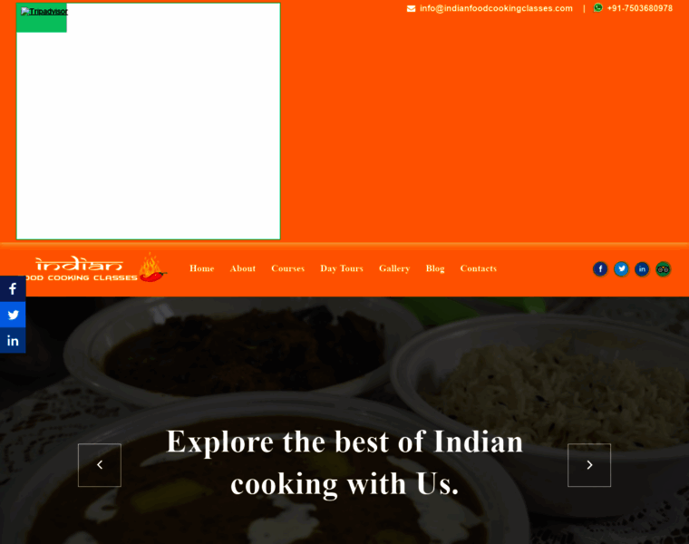 Indianfoodcookingclasses.com thumbnail