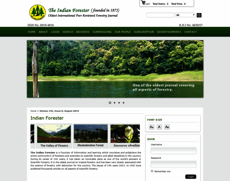 Indianforester.co.in thumbnail