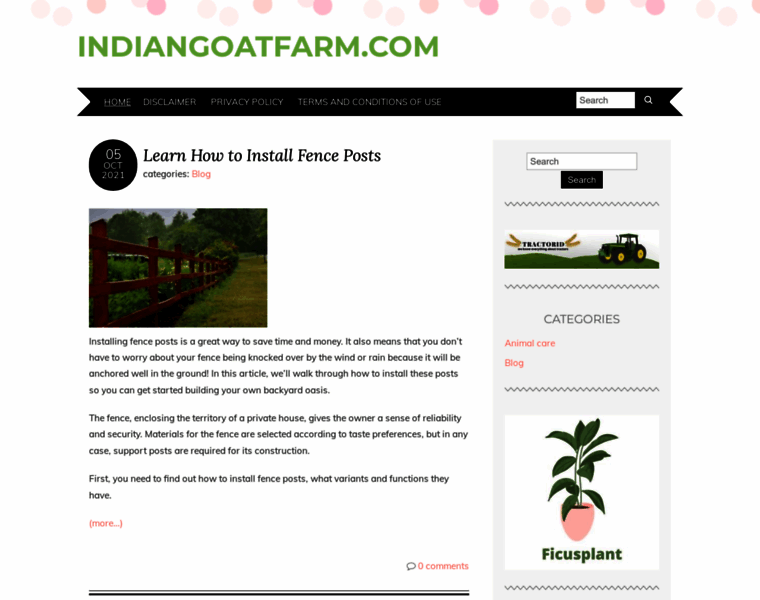Indiangoatfarm.com thumbnail