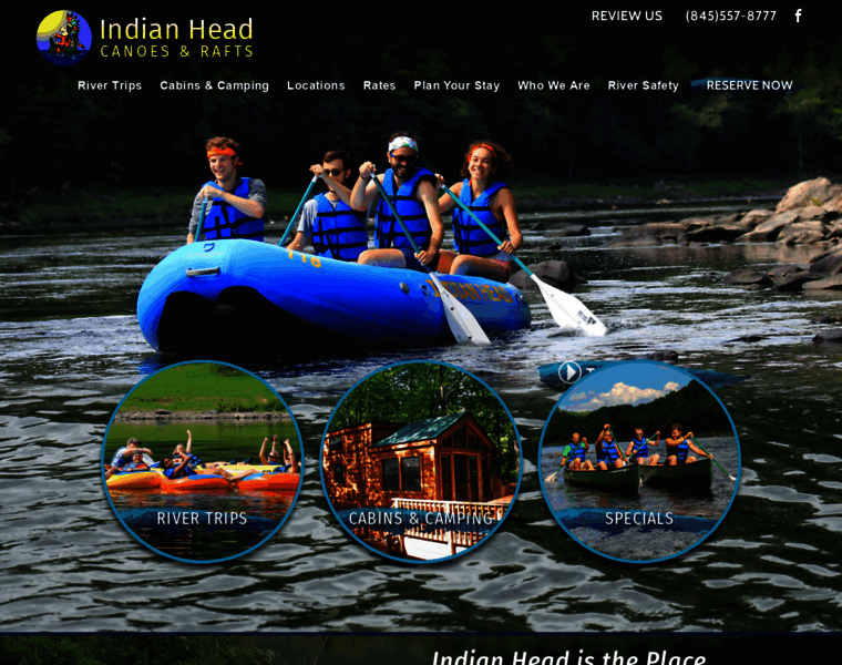 Indianheadcanoes.com thumbnail