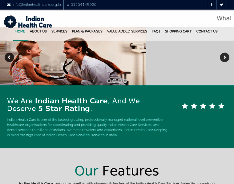 Indianhealthcare.org.in thumbnail