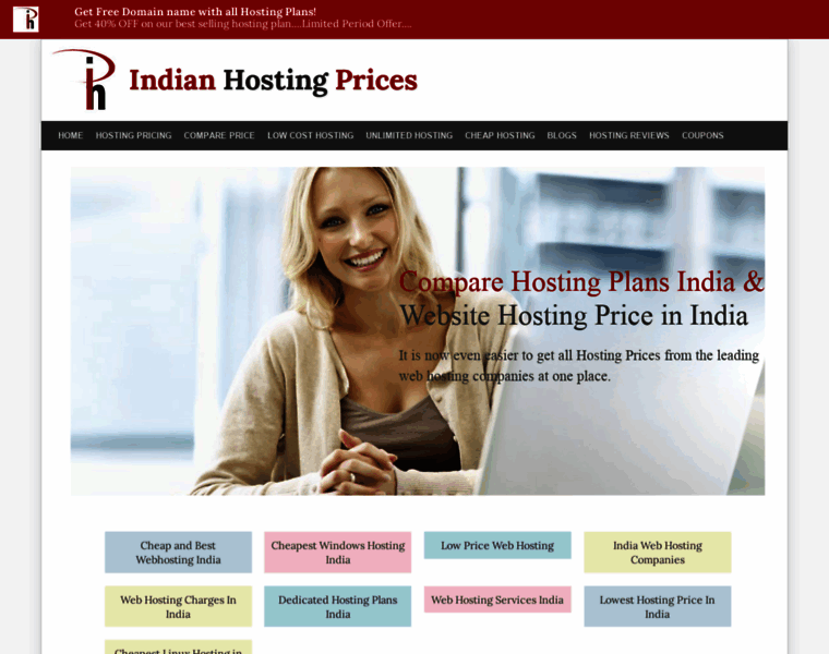 Indianhostingprices.in thumbnail