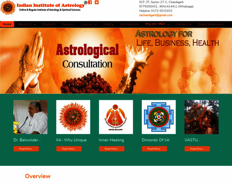 Indianinstituteofastrology.com thumbnail