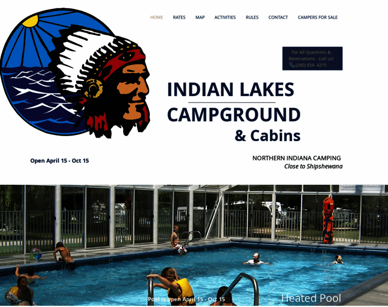 Indianlakescampground.com thumbnail