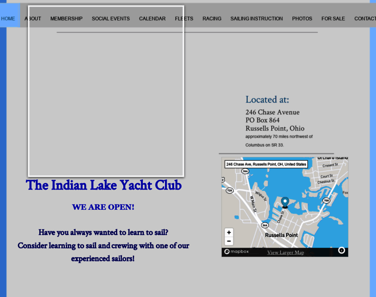 Indianlakeyachtclub.com thumbnail