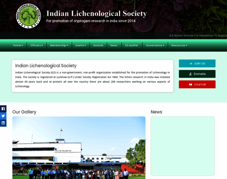 Indianlichenology.com thumbnail