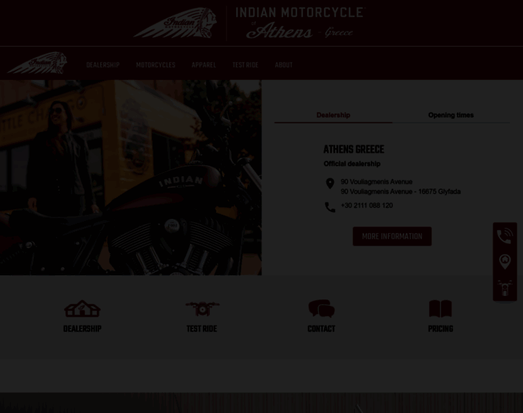 Indianmotorcycle.gr thumbnail