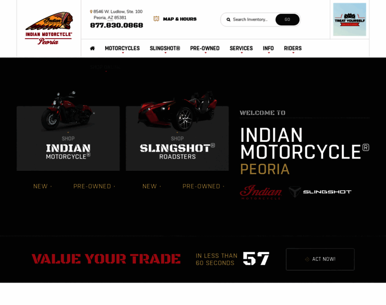 Indianmotorcyclepeoria.com thumbnail