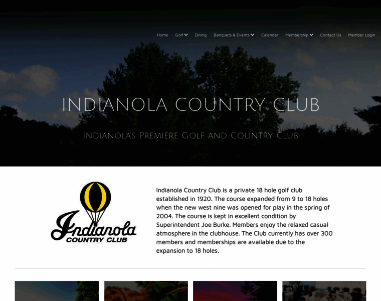 Indianolacountryclub.com thumbnail