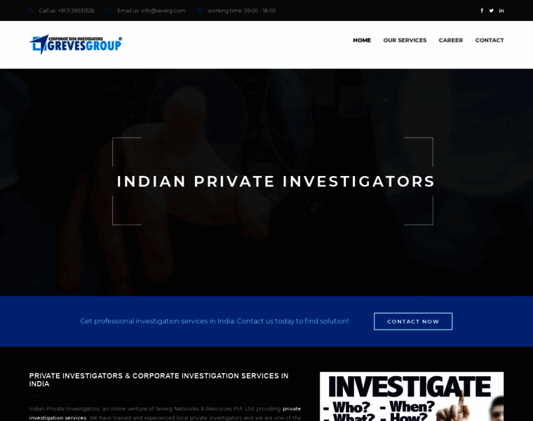Indianprivateinvestigators.com thumbnail
