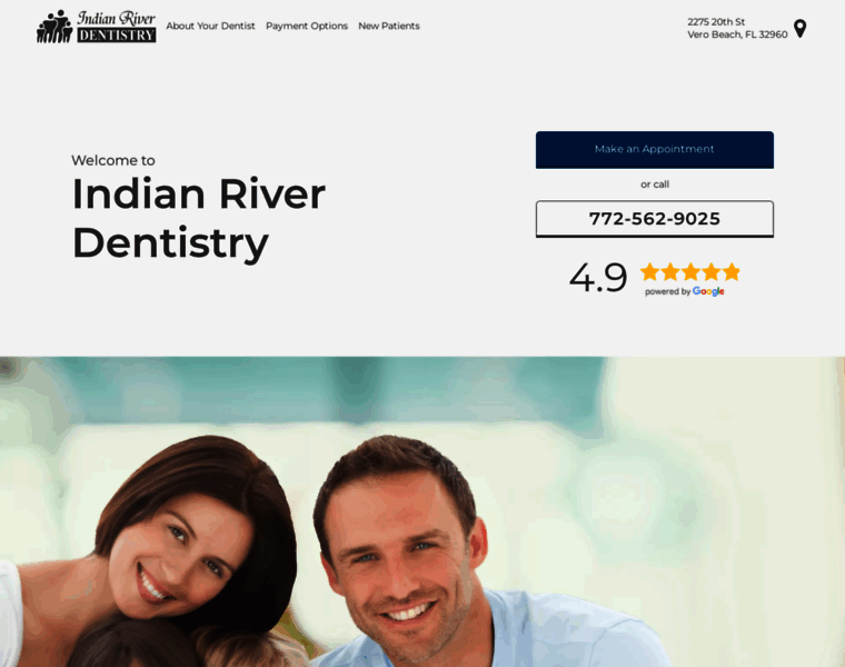 Indianriverdentistry.com thumbnail
